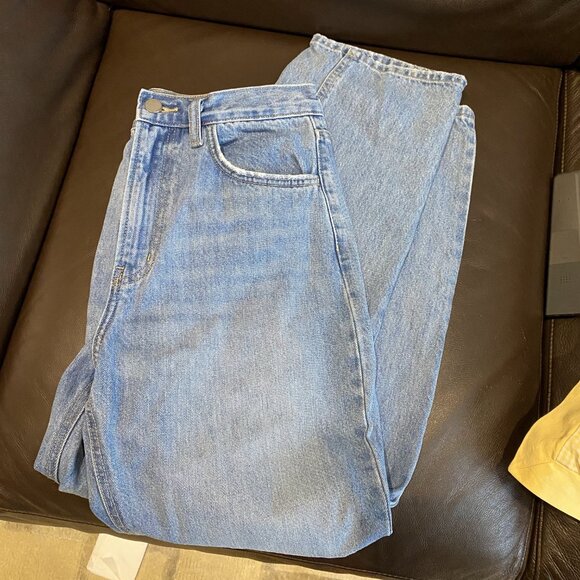 Oak + Fort High-Rise Straight Leg Jeans Size 26 - Picture 3 of 4